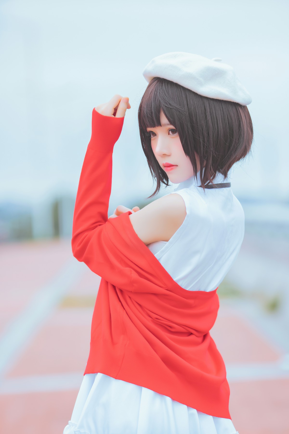 图片[11]-萝莉风COS 桜桃喵 – 加藤惠系列之常服 – COSPLAY-御萝岛屿