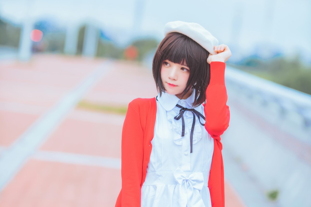 图片[17]-萝莉风COS 桜桃喵 – 加藤惠系列之常服 – COSPLAY-御萝岛屿