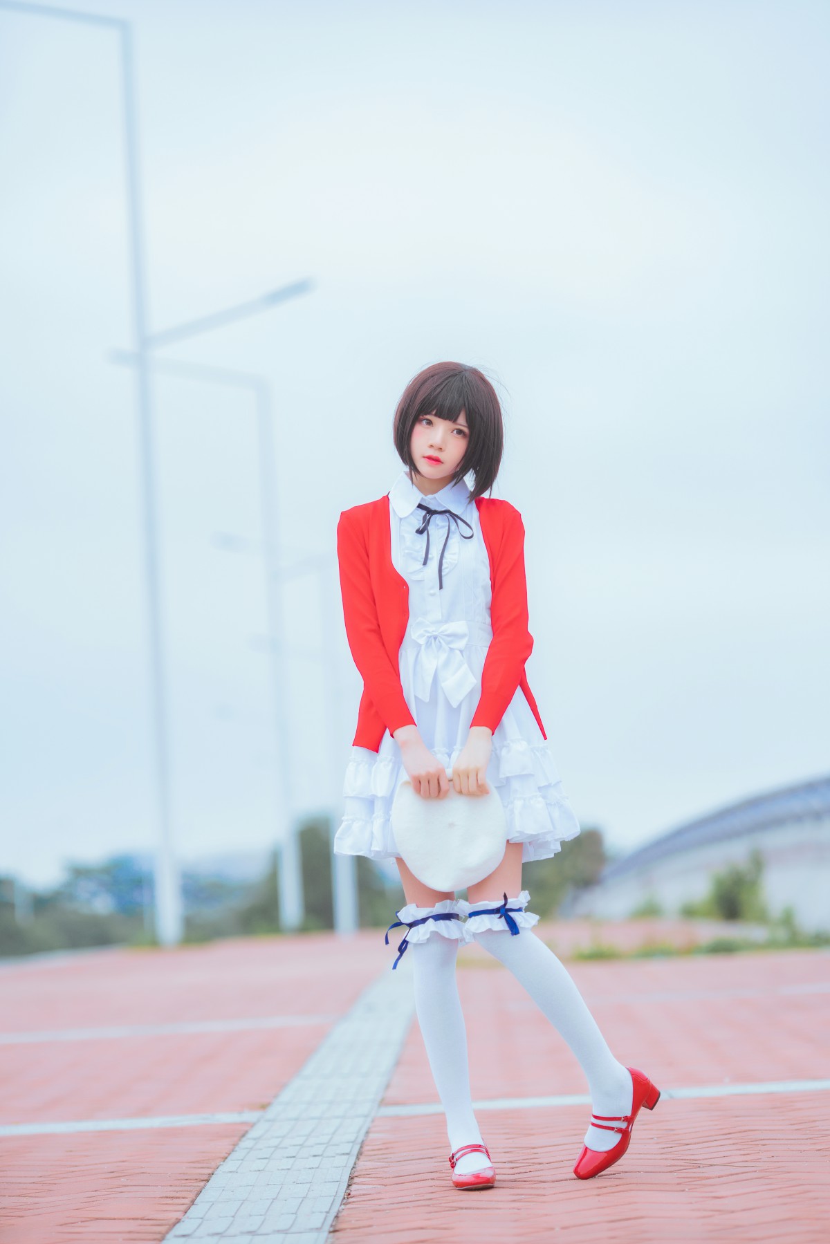 图片[21]-萝莉风COS 桜桃喵 – 加藤惠系列之常服 – COSPLAY-御萝岛屿
