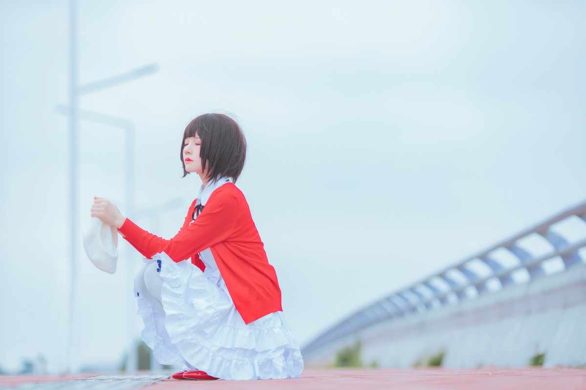 图片[24]-萝莉风COS 桜桃喵 – 加藤惠系列之常服 – COSPLAY-御萝岛屿