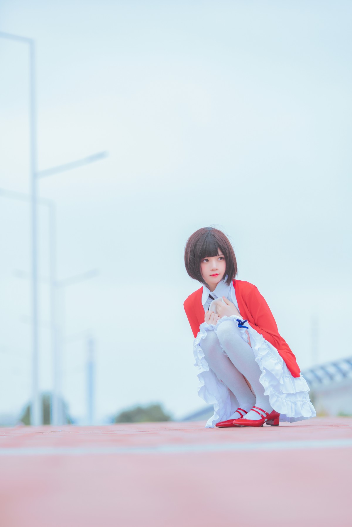 图片[26]-萝莉风COS 桜桃喵 – 加藤惠系列之常服 – COSPLAY-御萝岛屿