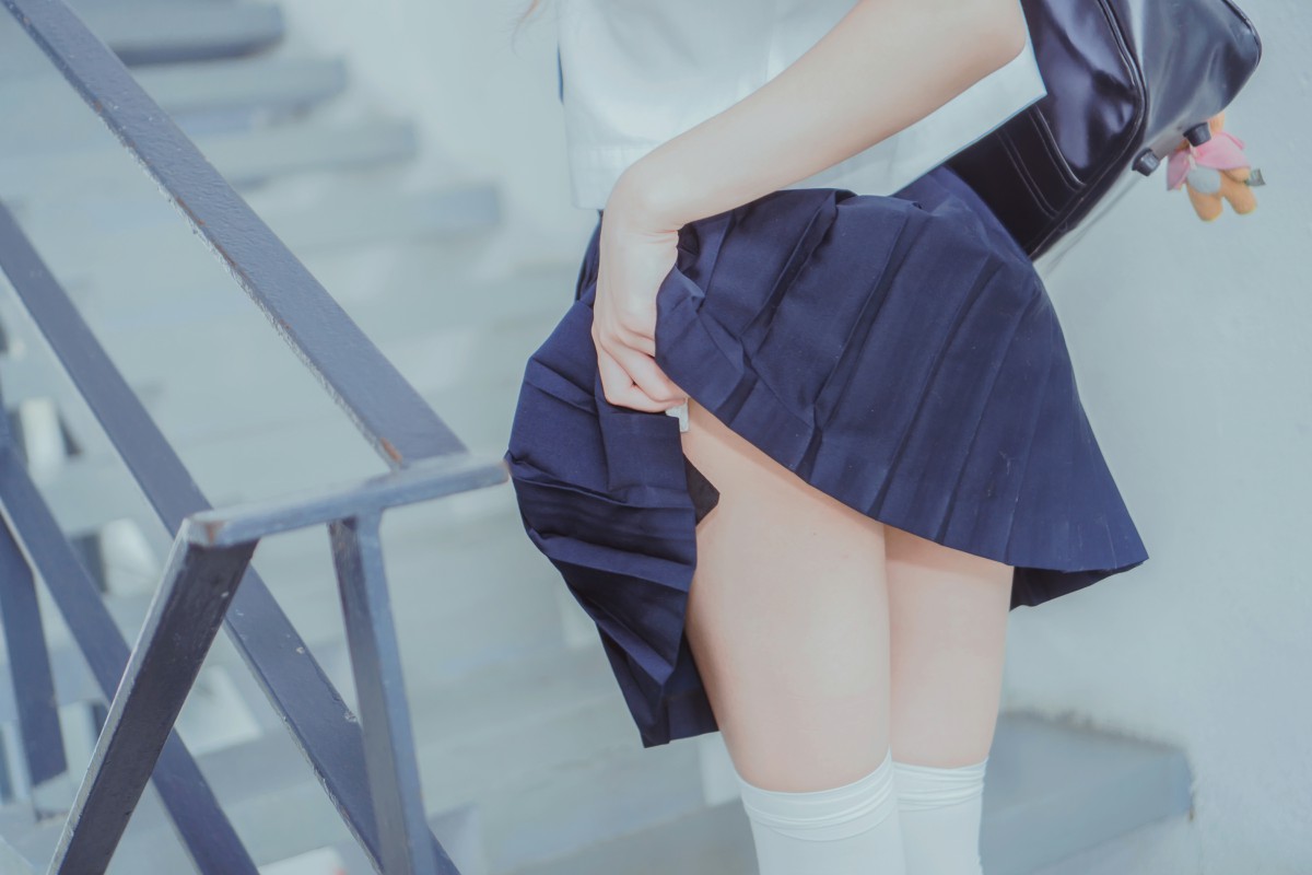 图片[7]-萝莉风COS 桜桃喵 – 蓝白水手服 – COSPLAY-御萝岛屿