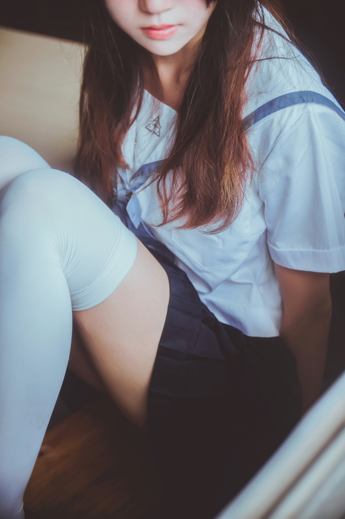 图片[13]-萝莉风COS 桜桃喵 – 蓝白水手服 – COSPLAY-御萝岛屿