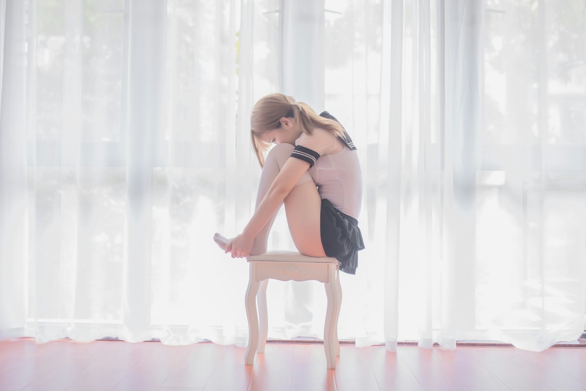 图片[13]-白金Saki写真 – 学生服 – COSPLAY-御萝岛屿