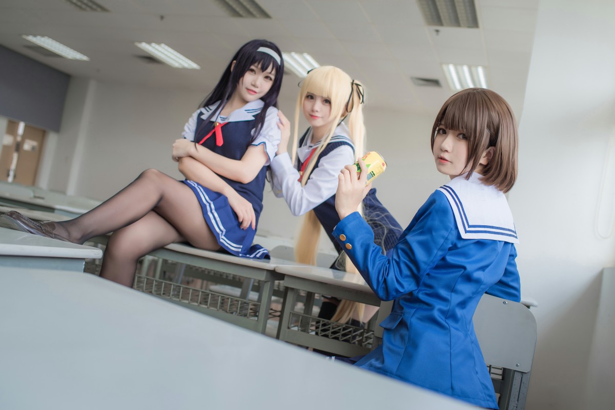 图片[24]-白金Saki写真 – 校服 – COSPLAY-御萝岛屿