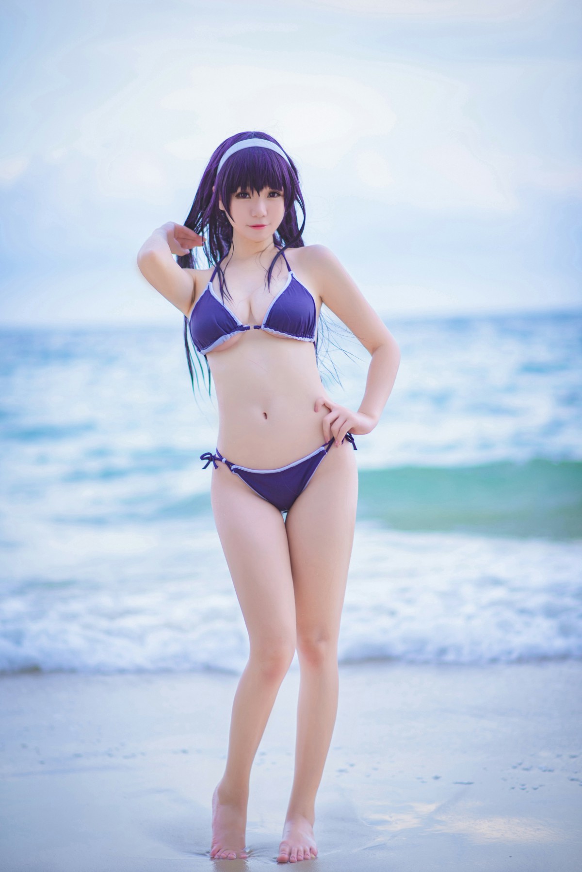 图片[19]-白金Saki写真 – 水着 – COSPLAY-御萝岛屿