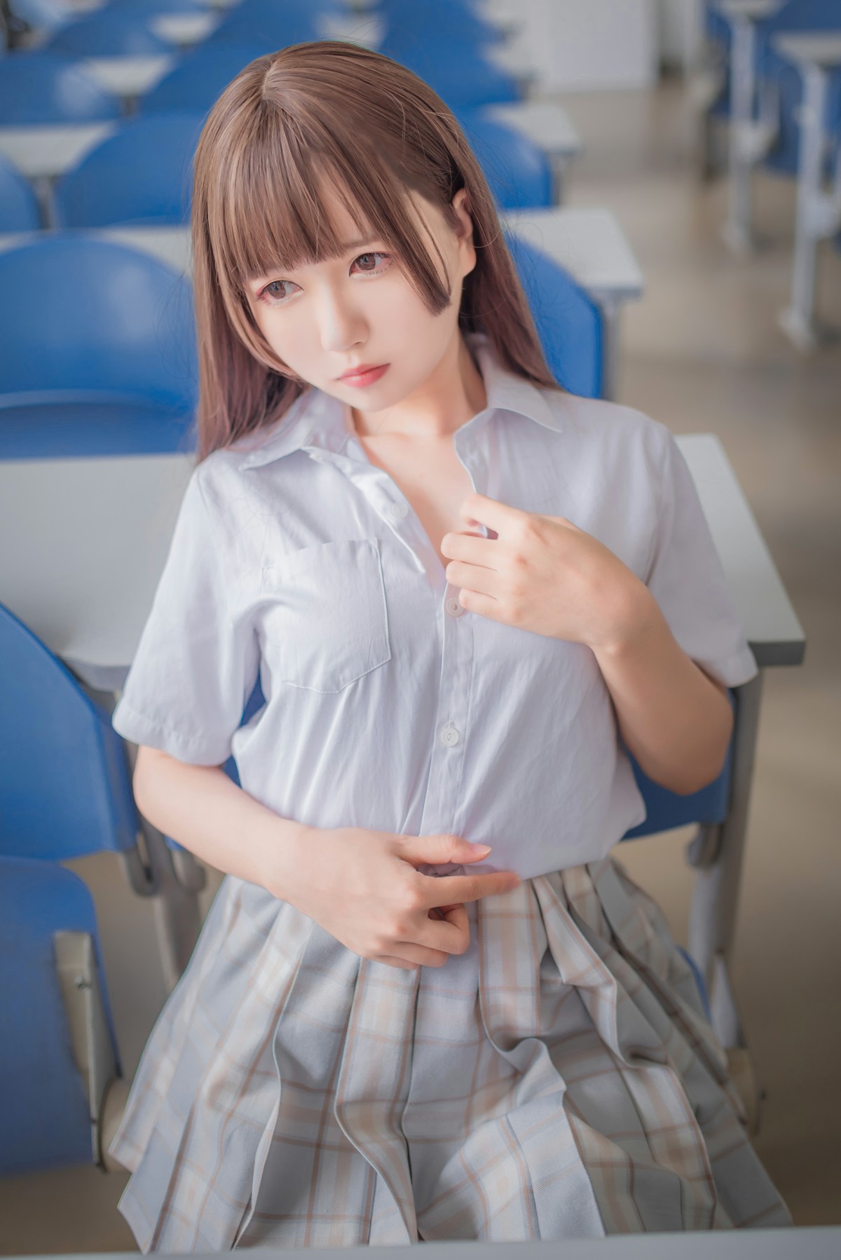 图片[12]-白金Saki写真 – 制服黑丝 – COSPLAY-御萝岛屿