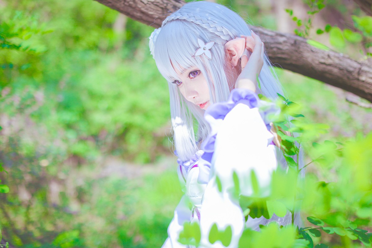 [Cosplay]从零开始的异世界生活 艾米莉娅 精美Cos - COSPLAY-御萝岛屿