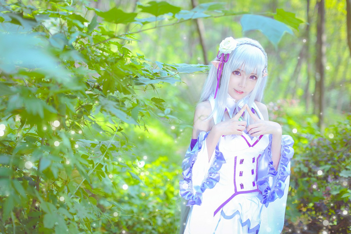 图片[9]-[Cosplay]从零开始的异世界生活 艾米莉娅 精美Cos – COSPLAY-御萝岛屿