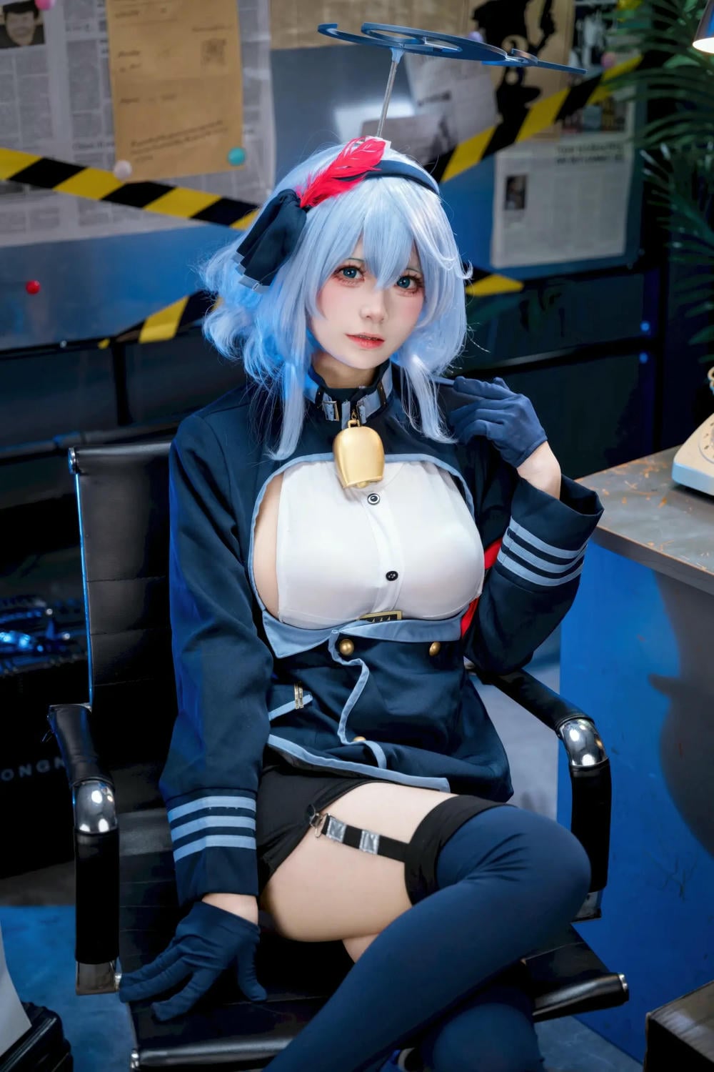 图片[3]-九柒喵 蔚藍檔案 天雨亞子【46P】 – COSPLAY-御萝岛屿