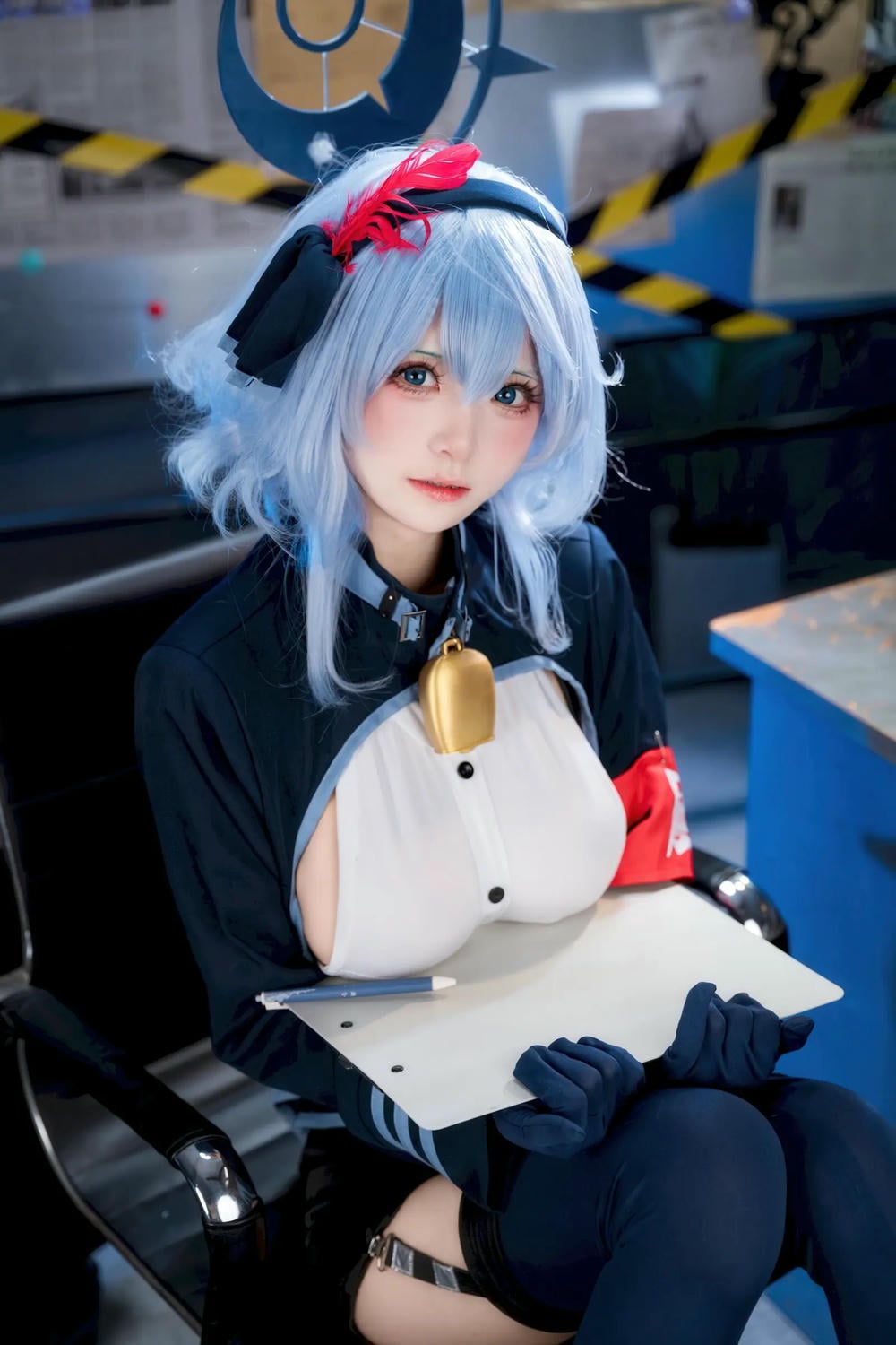 图片[7]-九柒喵 蔚藍檔案 天雨亞子【46P】 – COSPLAY-御萝岛屿