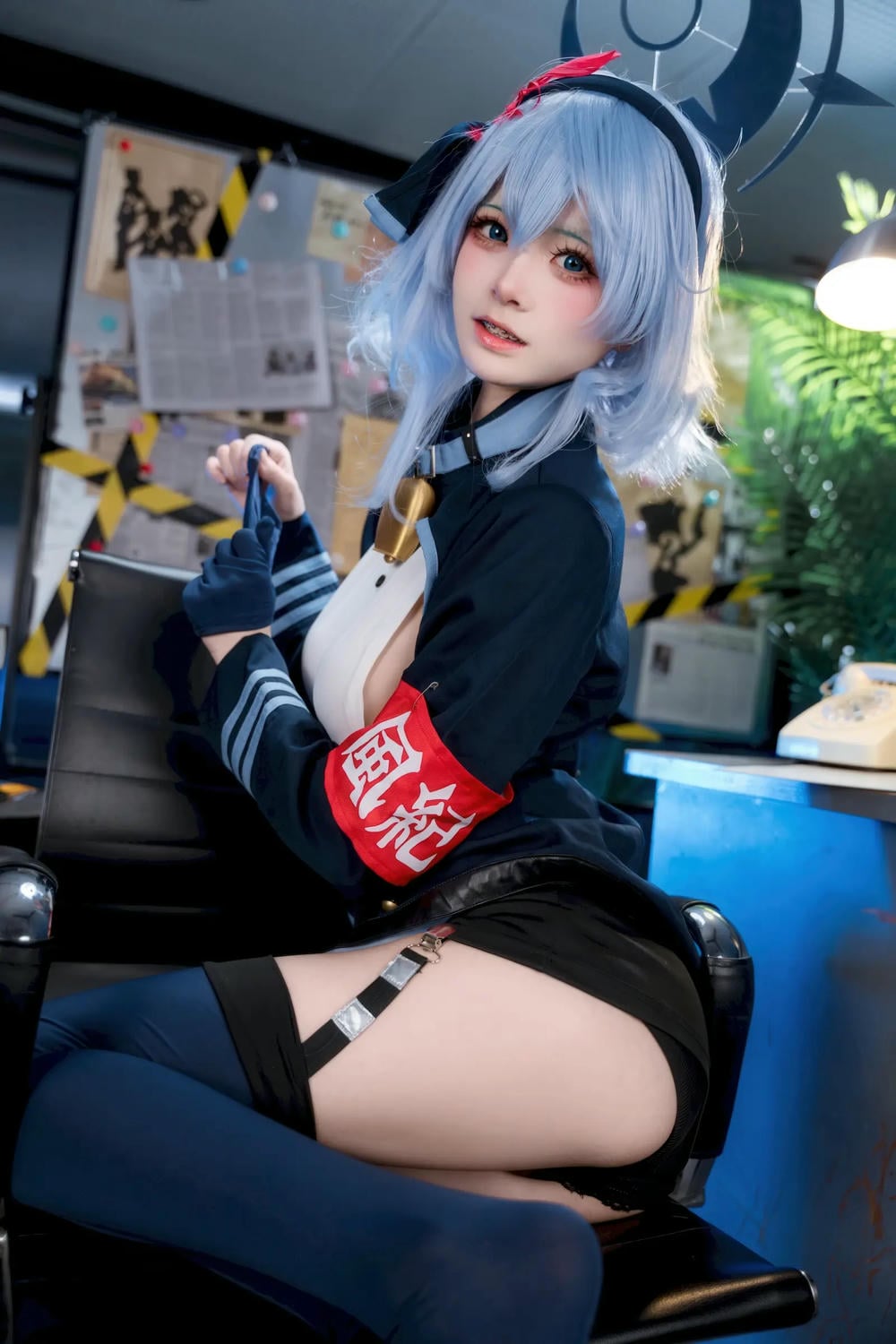 图片[25]-九柒喵 蔚藍檔案 天雨亞子【46P】 – COSPLAY-御萝岛屿