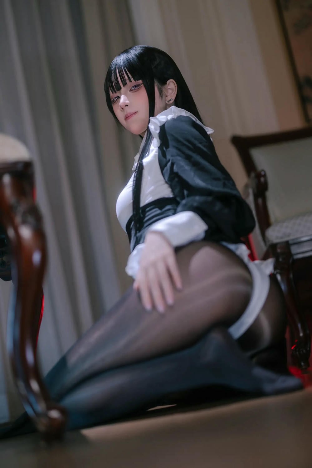 图片[29]-嶼魚 黑絲修女【40P】 – COSPLAY-御萝岛屿