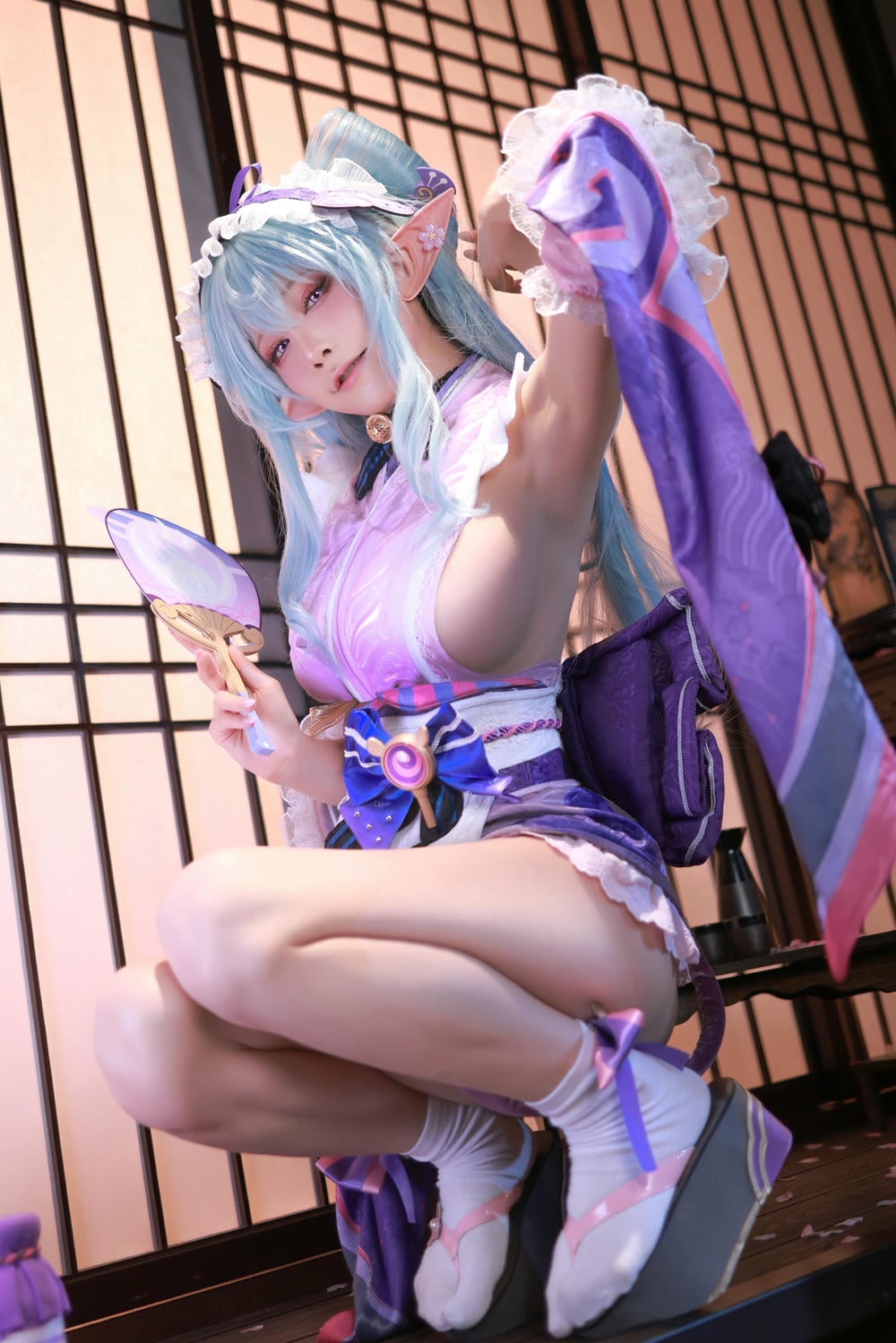 图片[8]-水淼Aqua cosplay Yumemizuki Mizuki – Genshin Impact【69P】 – COSPLAY-御萝岛屿