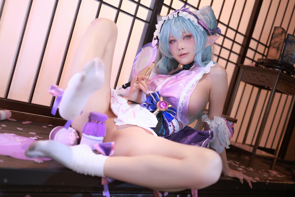 图片[15]-水淼Aqua cosplay Yumemizuki Mizuki – Genshin Impact【69P】 – COSPLAY-御萝岛屿