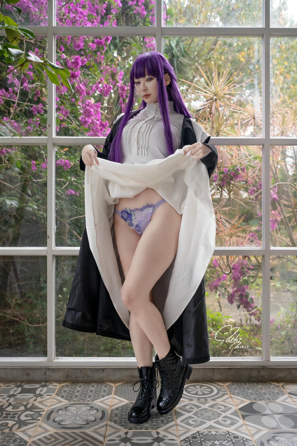 图片[3]-Machi馬吉 cosplay Fern – Sousou no Frieren【59P】 – COSPLAY-御萝岛屿