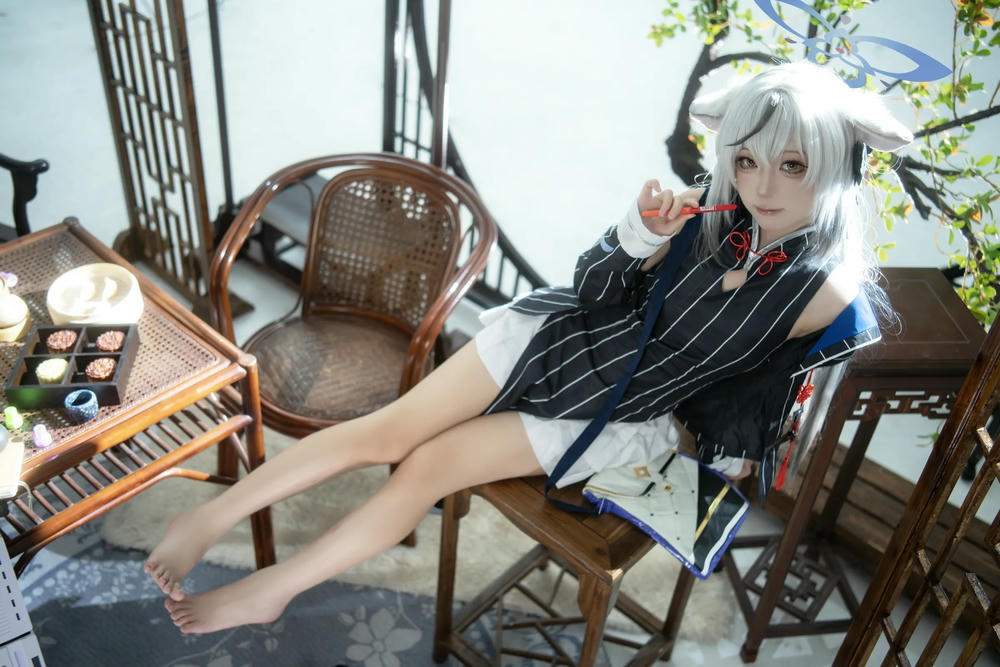 矢量魚 - 蔚藍檔案 春原心奈【33P】 - COSPLAY-御萝岛屿