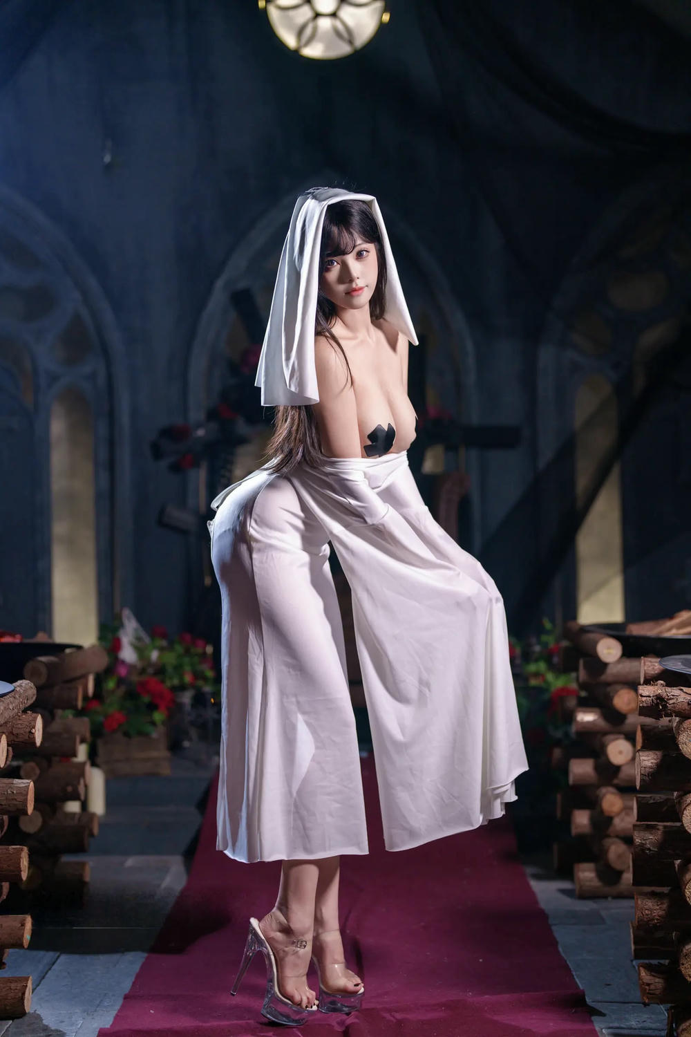 图片[35]-蜜汁貓裘 – 幽靈娘【66P】 – COSPLAY-御萝岛屿