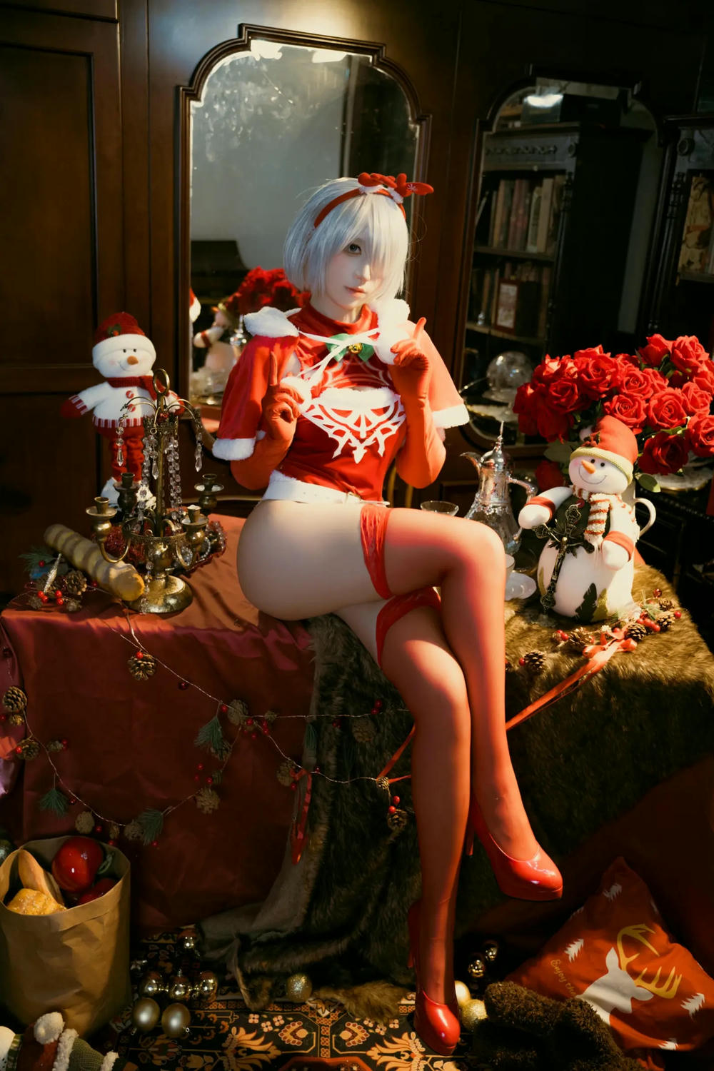 图片[29]-九曲Jean 尼爾·機械紀元 2B聖誕【40P】 – COSPLAY-御萝岛屿