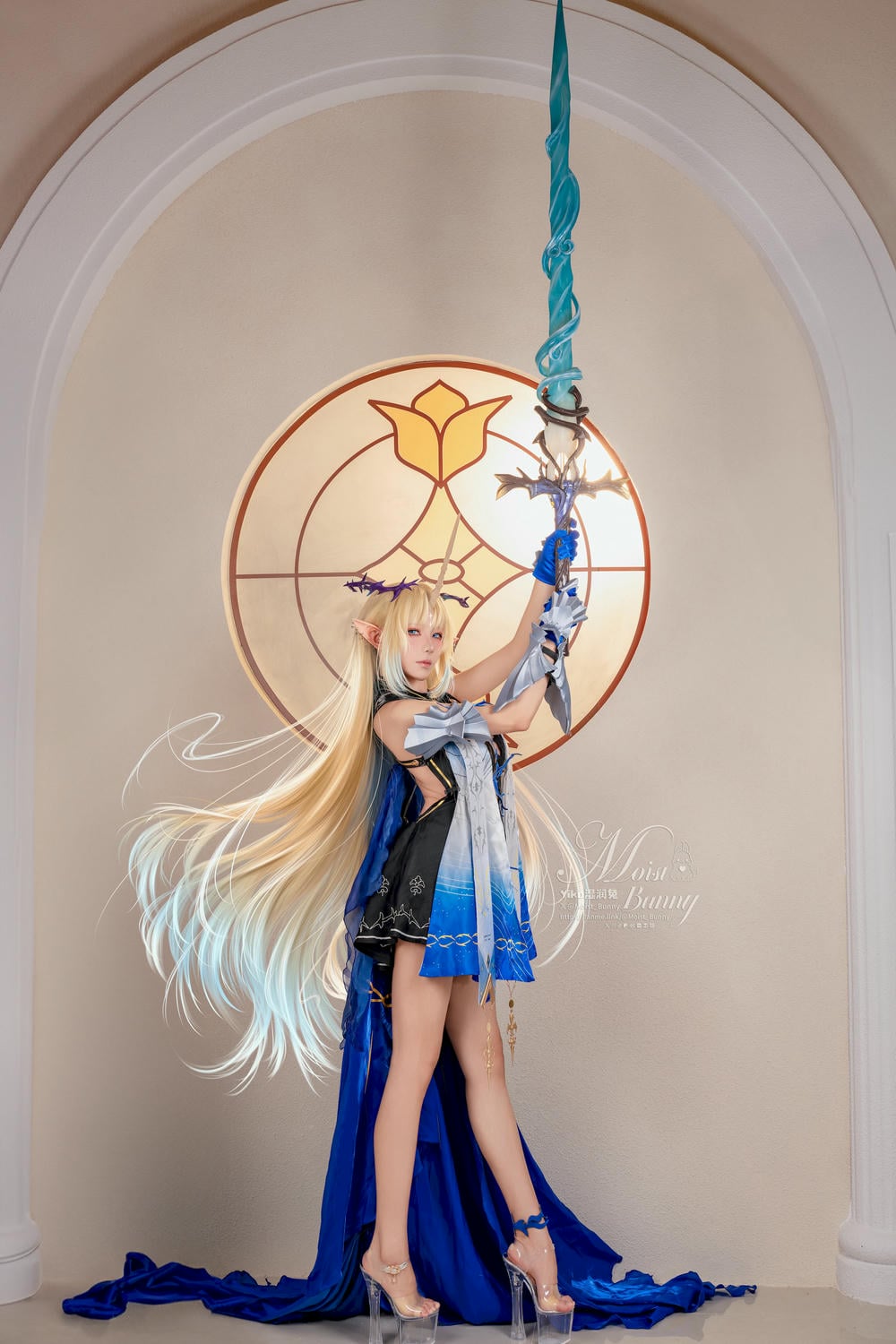 图片[5]-咬一口兔娘 – 鳶尾 鳴潮【54P】 – COSPLAY-御萝岛屿