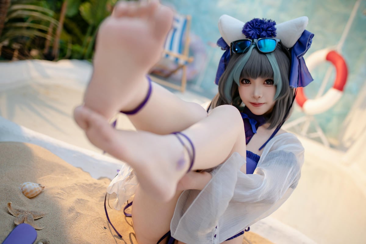 图片[27]-Bangni邦尼 cosplay Cheshire Swimsuit – Azur Lane【86P】 – COSPLAY-御萝岛屿