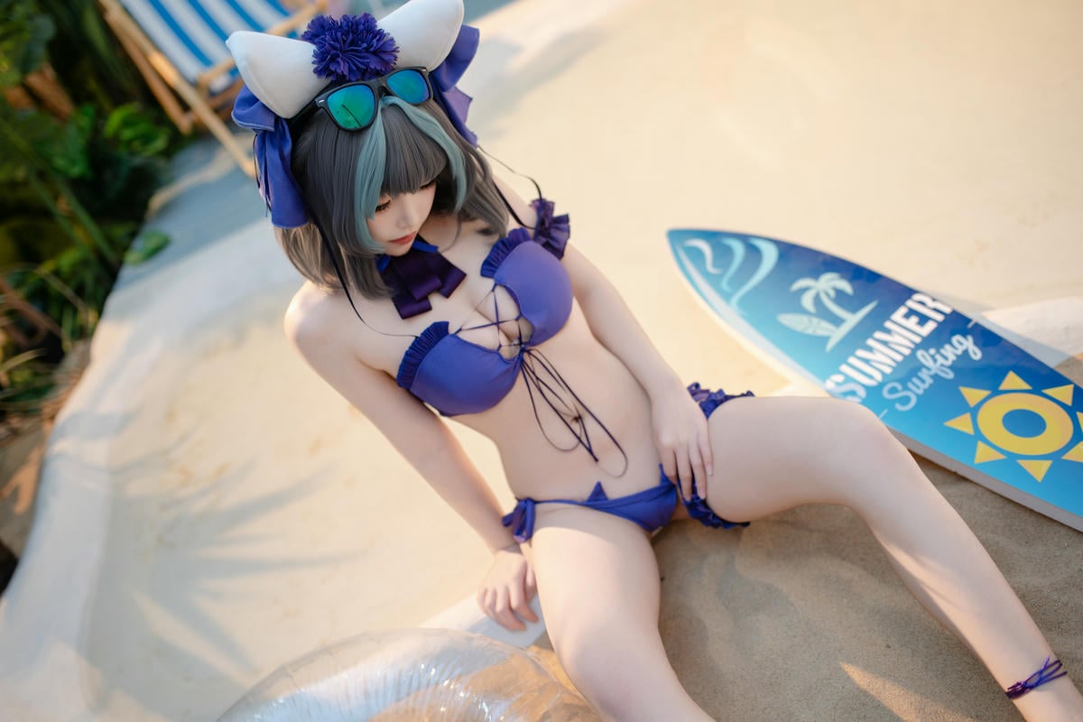 图片[45]-Bangni邦尼 cosplay Cheshire Swimsuit – Azur Lane【86P】 – COSPLAY-御萝岛屿