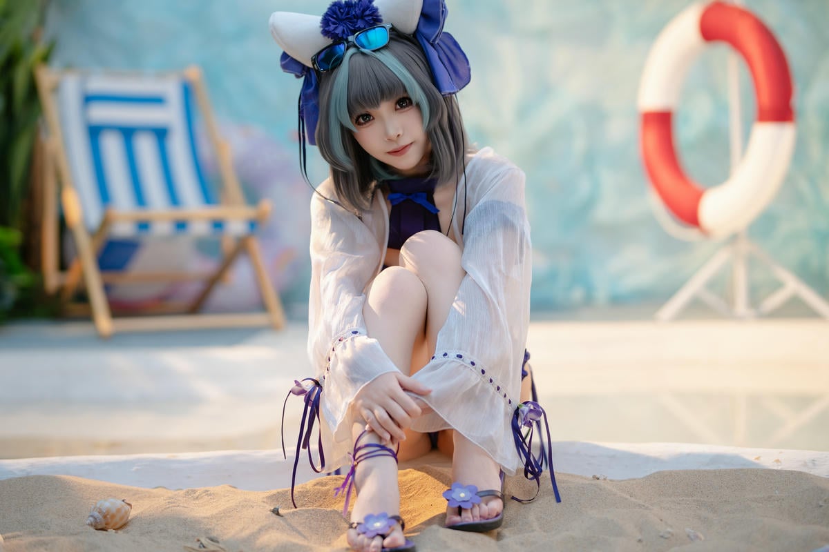 图片[12]-Bangni邦尼 cosplay Cheshire Swimsuit – Azur Lane【86P】 – COSPLAY-御萝岛屿