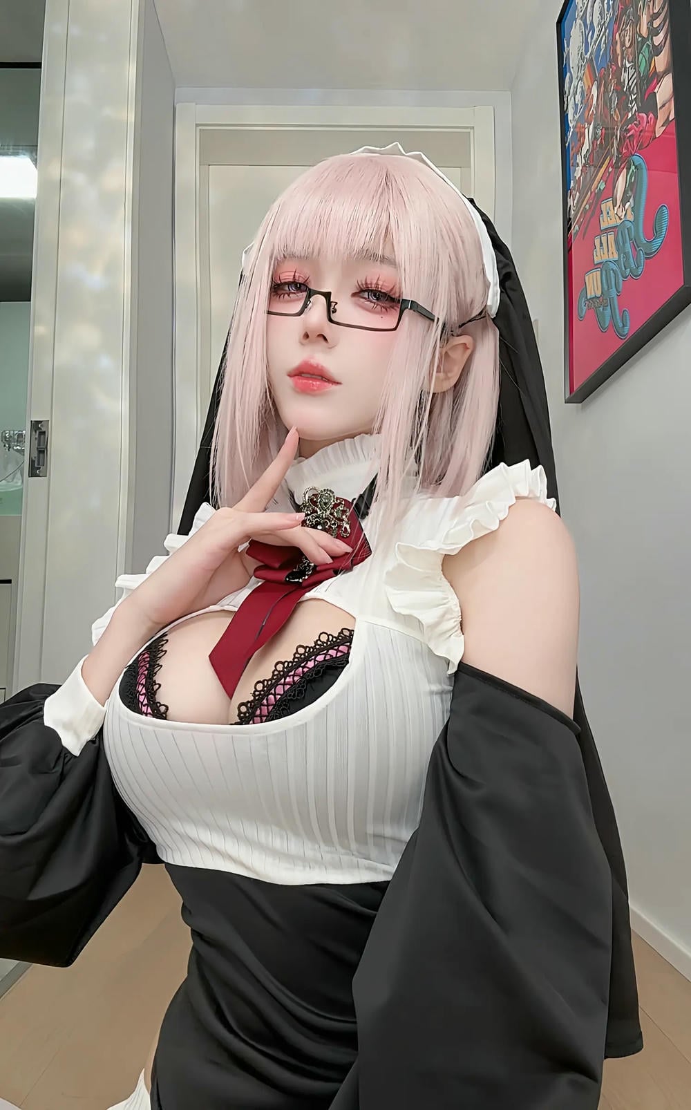 图片[14]-九言 – 修女2 【23P】 – COSPLAY-御萝岛屿