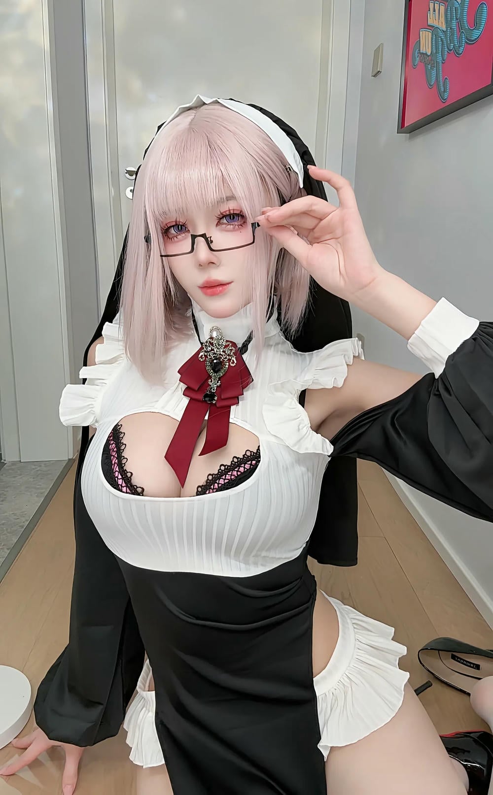 图片[16]-九言 – 修女2 【23P】 – COSPLAY-御萝岛屿