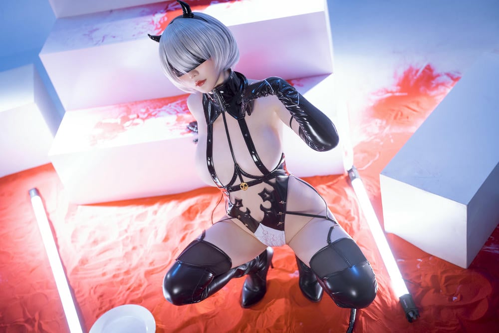 图片[46]-星之遲遲 – 年8月計劃F 尼爾：機械紀元 2B 同人【66P】 – COSPLAY-御萝岛屿