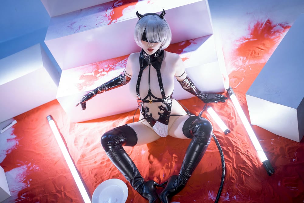 图片[48]-星之遲遲 – 年8月計劃F 尼爾：機械紀元 2B 同人【66P】 – COSPLAY-御萝岛屿
