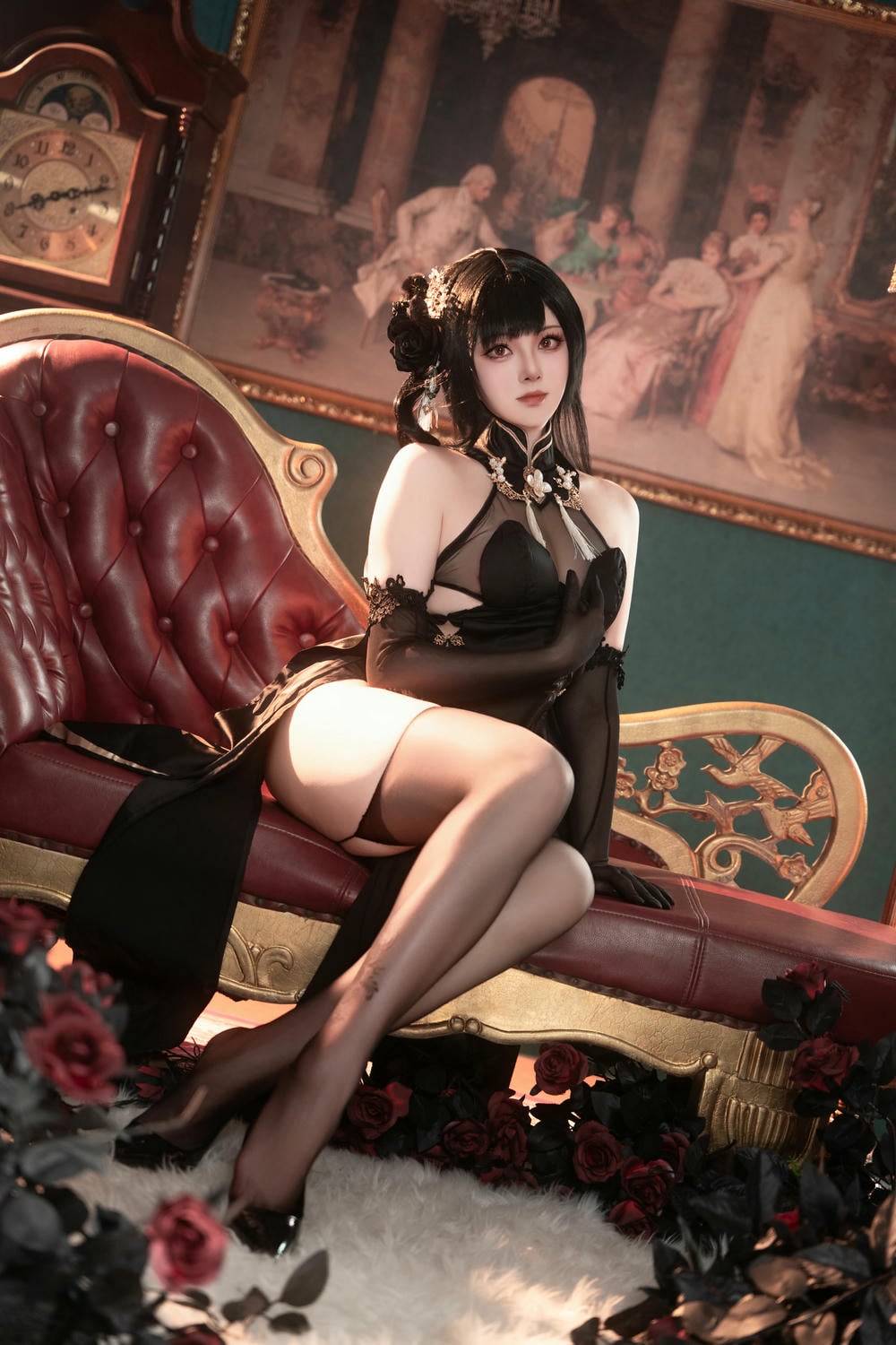 图片[11]-Natsuko夏夏子 – 碧藍航線鎮海旗袍【76P】 – COSPLAY-御萝岛屿